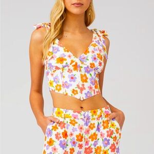 Parisian Life Linen Bustier